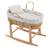 Couffin bébé matelassé avec support en bois Beige 2 - vertbaudet enfant 