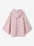 Cape de pluie LILIBETH à capuche fille imprimé fleuri rose pâle 2 - vertbaudet enfant 
