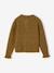 Gilet fille manches longues olive+rose pâle 2 - vertbaudet enfant 