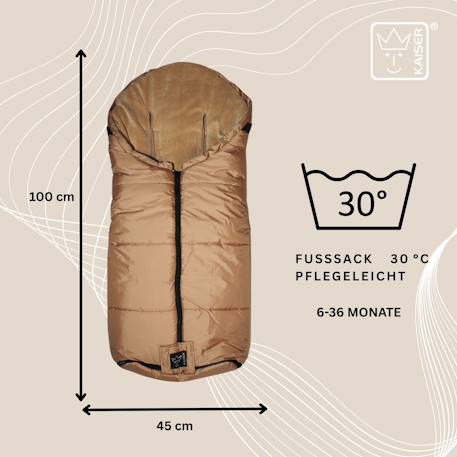 Chancelière thermique Sandy anthracite+kaki+noir+noir/gris+sable+sauge verte 21 - vertbaudet enfant 