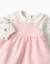 Robe à manches longues en coton peigné avec minnie Rose 3 - vertbaudet enfant 