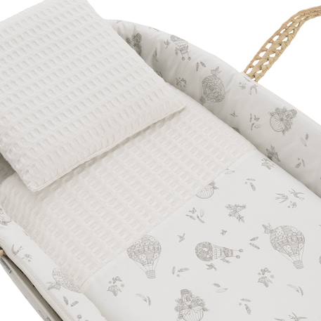 Couffin matelasse + support en bois Beige 4 - vertbaudet enfant 