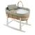 Couffin matelasse + support en bois Rose+Vert 7 - vertbaudet enfant 
