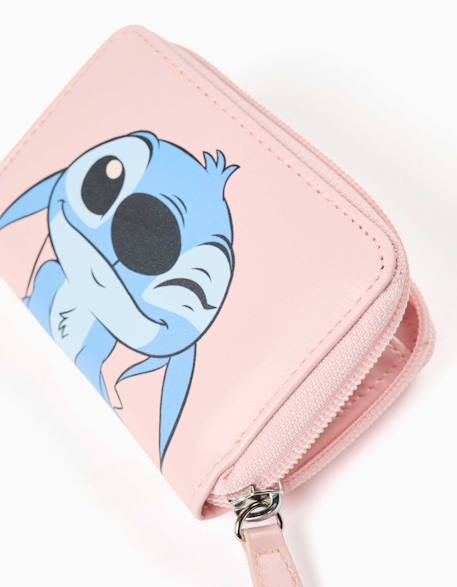 Portefeuille avec imprimé stitch et angel Rose 4 - vertbaudet enfant 