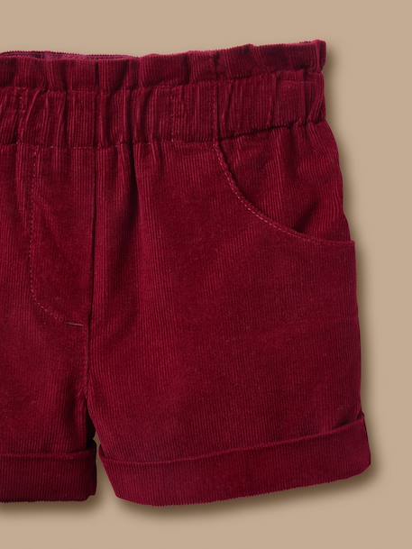 Short en velours bébé Cerise+Marine 2 - vertbaudet enfant 