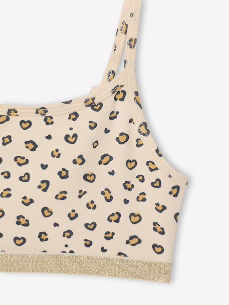 Lot de 2 brassières fille beige 7 - vertbaudet enfant 
