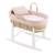 Couffin matelasse + support en bois Rose+Vert 2 - vertbaudet enfant 
