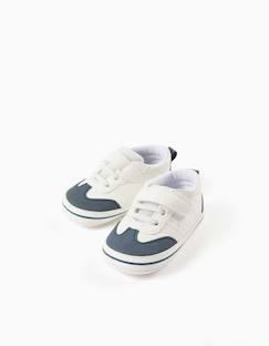 Chaussures-Chaussures bébé 17-26-Chaussons-Baskets pré-marche avec fermeture à scratch