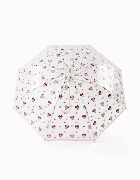 Parapluie automatique avec imprimé minnie Blanc 2 - vertbaudet enfant 
