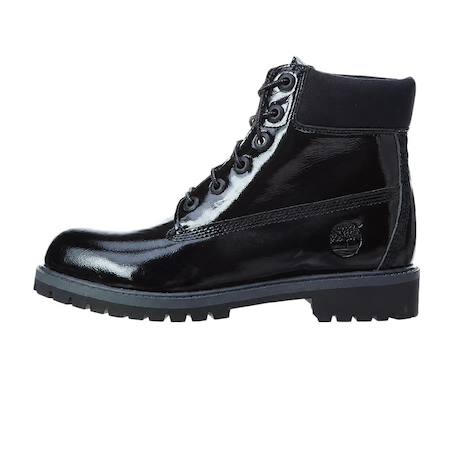 Boots enfant en cuir Noir foncé 1 - vertbaudet enfant 