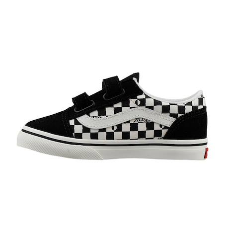Baskets enfant Noir foncé, blanc 1 - vertbaudet enfant 