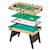 Table multi jeux 4 en 1 pour toute la famille - baby-foot - billard - ping pong - hockey Marron 1 - vertbaudet enfant 