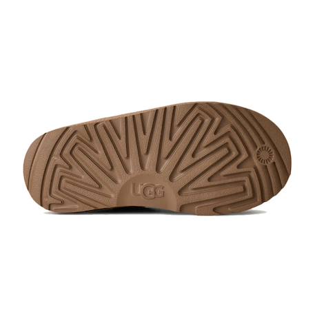 Chaussons mules enfant en daim Chesnut+Noir+Sand 17 - vertbaudet enfant 