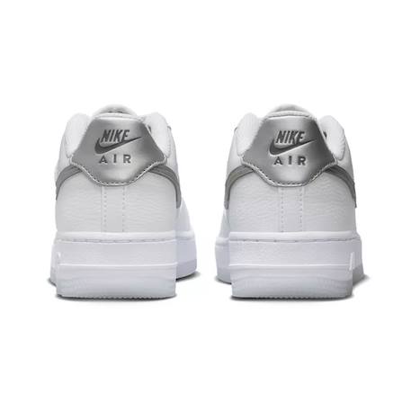Baskets enfant en cuir Blanc/gris 6 - vertbaudet enfant 