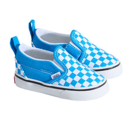 Baskets enfant Bleu ciel, blanc 2 - vertbaudet enfant 