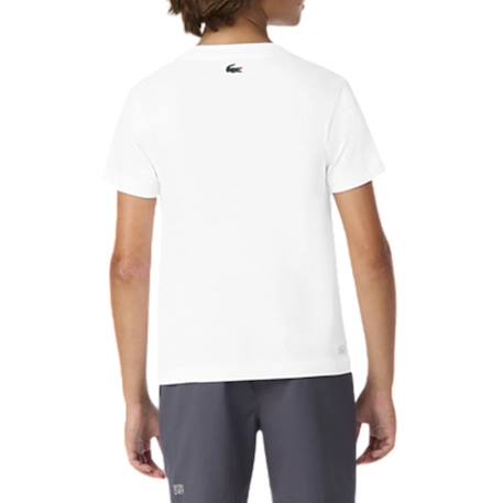Tee-shirt enfant en coton Blanc, vert+Bleu ciel+Bleu ice+Marine+Noir, vert 3 - vertbaudet enfant 