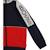 Sweat enfant en coton Bleu marine, rouge, gris+Noir, gris, bleu 3 - vertbaudet enfant 