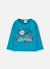 T-shirt fille maille imprimé floral Vert 2 - vertbaudet enfant 
