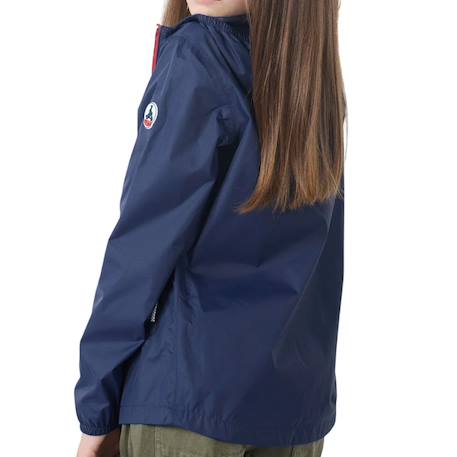 Veste imperméable fille Bleu marine 3 - vertbaudet enfant 
