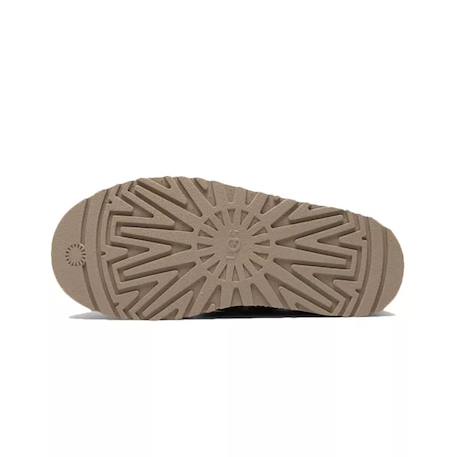 Chausson slippers enfant en daim Beige clair 4 - vertbaudet enfant 