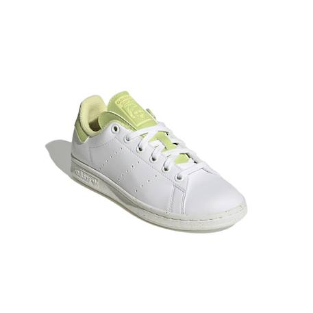 Baskets enfant en cuir Blanc et vert 2 - vertbaudet enfant 