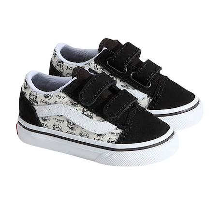 Basket garçon modèle old skool v skulls Noir multi+Noir, blanc 8 - vertbaudet enfant 