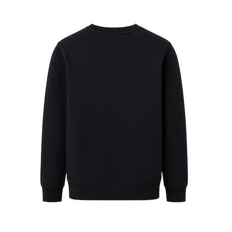 Sweatshirt enfant en coton Gris chiné+Noir foncé 8 - vertbaudet enfant 