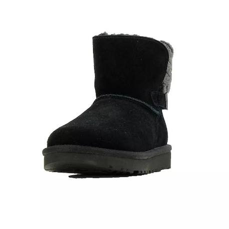 Bottes fille en daim Noir 2 - vertbaudet enfant 