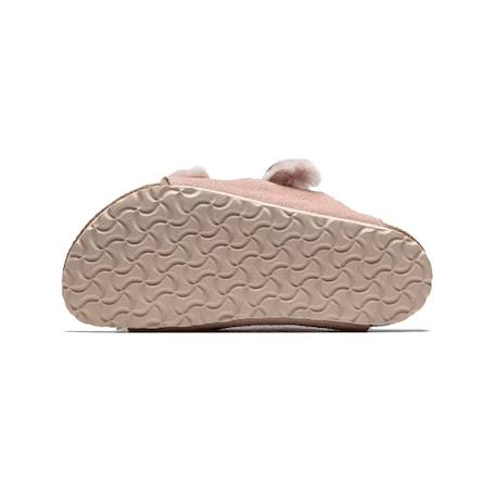 Sandales enfant en daim Marron, blanc+Rose clair 9 - vertbaudet enfant 