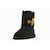 Bottes fille en daim Noir 3 - vertbaudet enfant 