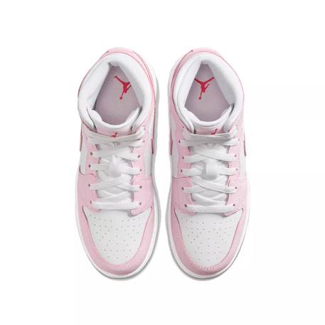 Baskets enfant en cuir Noir et bleu+Rose/blanc 10 - vertbaudet enfant 