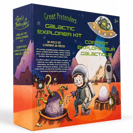 Jouet coffret explorateur galactique expériences spatiales Bleu 4 - vertbaudet enfant 