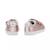Baskets bébé Rose, blanc. 3 - vertbaudet enfant 