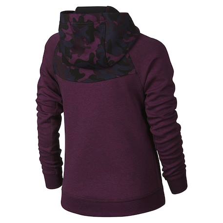 Sweat fille en coton Gris+Violet 6 - vertbaudet enfant 