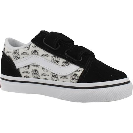 Basket garçon modèle old skool v skulls Noir multi+Noir, blanc 11 - vertbaudet enfant 