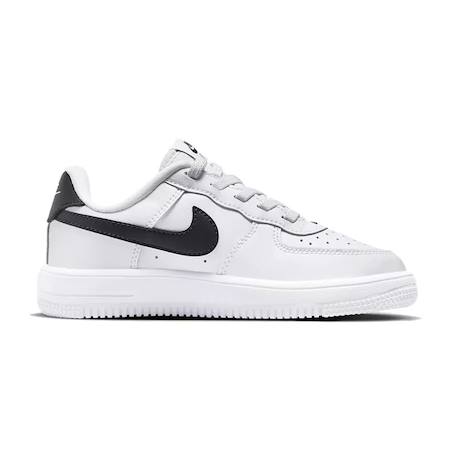 Basket enfant en cuir Blanc/noir+Noir/ noir 3 - vertbaudet enfant 