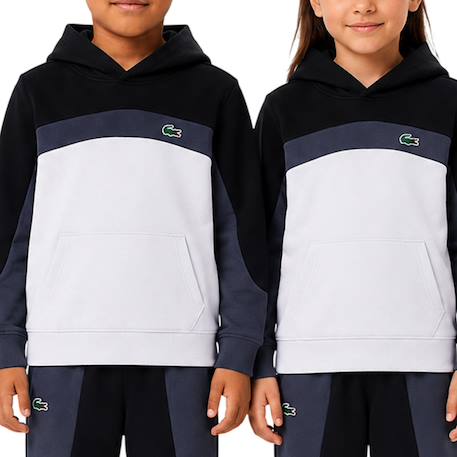 Sweatshirt enfant en coton Farine, rose, noir+Noir foncé 9 - vertbaudet enfant 