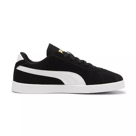 Baskets enfant en daim Noir/blanc 3 - vertbaudet enfant 