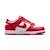 Baskets enfant en cuir Rouge, blanc . 2 - vertbaudet enfant 