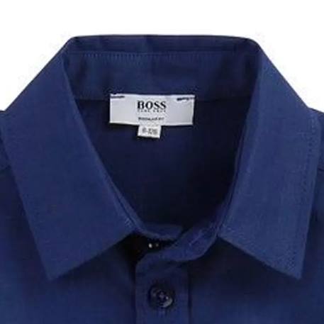 Chemise enfant en coton Bleu marine 3 - vertbaudet enfant 