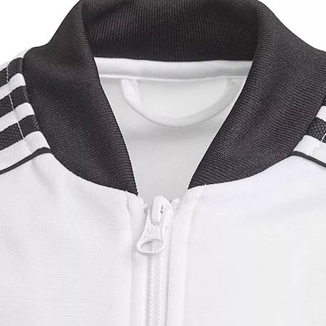 Veste de survêtement enfant Blanc/noir+Orange, blanc. 4 - vertbaudet enfant 