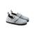 Chaussons enfant Gris clair+Rouge vif 2 - vertbaudet enfant 