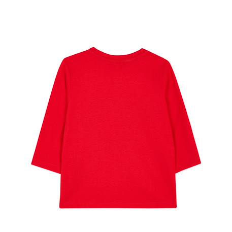 Sweat enfant en coton Beige clair+Bleu marine+Rouge, blanc 8 - vertbaudet enfant 