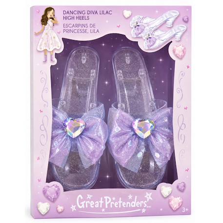 Chaussures escarpins de princesse enfant Violet 4 - vertbaudet enfant 