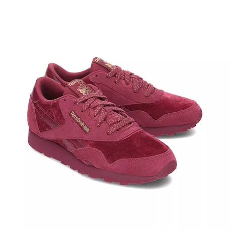 Baskets fille en daim Bordeaux 4 - vertbaudet enfant 