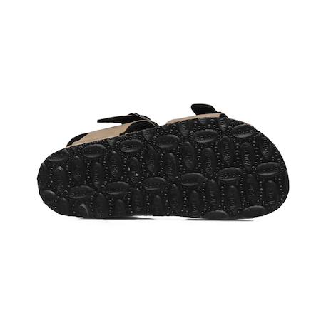 Sandales enfant Beige+Noir 4 - vertbaudet enfant 
