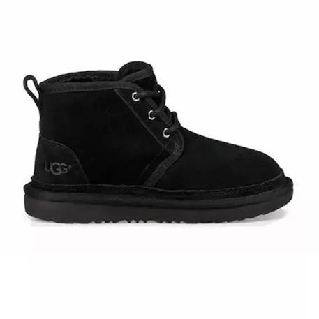 Boots enfant en daim Marron+Noir 8 - vertbaudet enfant 