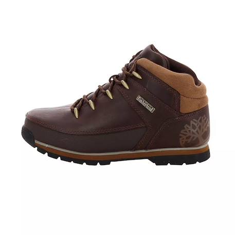 Boots garçon en cuir Marron 1 - vertbaudet enfant 