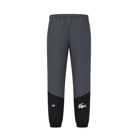 Pantalon de survêtement enfant Farine, vert+Noir, gris 8 - vertbaudet enfant 
