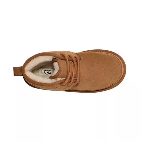 Boots enfant en daim Marron+Noir 5 - vertbaudet enfant 
